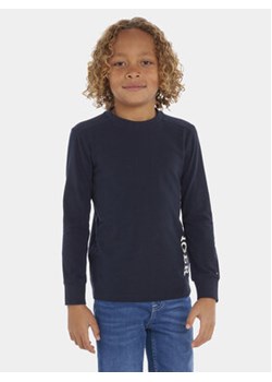Tommy Hilfiger Bluzka Monotype KB0KB08327 D Granatowy Regular Fit ze sklepu MODIVO w kategorii T-shirty chłopięce - zdjęcie 168518977