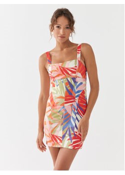 Guess Sukienka letnia W3YK59 W93C2 Kolorowy Slim Fit ze sklepu MODIVO w kategorii Sukienki - zdjęcie 168519025
