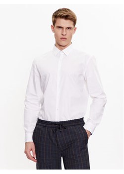 Hugo Koszula 50484148 Biały Extra Slim Fit ze sklepu MODIVO w kategorii Koszule męskie - zdjęcie 168519499