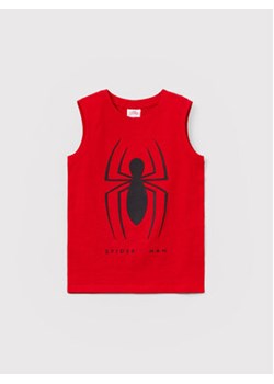 OVS Top SPIDER-MAN 1499384 Czerwony Regular Fit ze sklepu MODIVO w kategorii T-shirty chłopięce - zdjęcie 168519696
