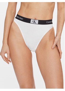 Calvin Klein Underwear Figi brazylijskie High Waist Brazilian 000QF7223E Biały ze sklepu MODIVO w kategorii Majtki damskie - zdjęcie 168519967