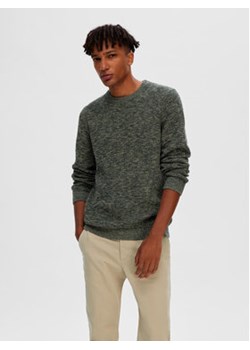 Selected Homme Sweter 16059390 Zielony Regular Fit ze sklepu MODIVO w kategorii Swetry męskie - zdjęcie 168520097