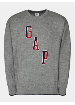Gap Sweter 724378-01 Szary Regular Fit ze sklepu MODIVO w kategorii Swetry męskie - zdjęcie 168520175