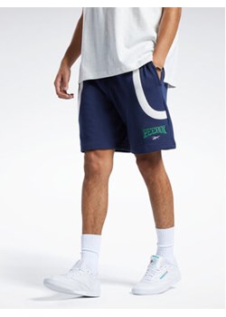 Reebok Szorty sportowe Classics Varsity Shorts HS9180 Niebieski ze sklepu MODIVO w kategorii Spodenki męskie - zdjęcie 168520857