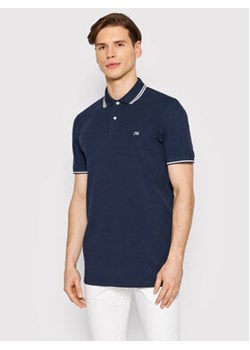 Selected Homme Polo Aze 16082841 Granatowy Regular Fit ze sklepu MODIVO w kategorii T-shirty męskie - zdjęcie 168521077