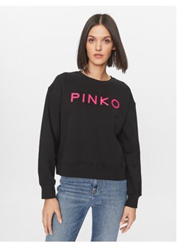 Pinko Bluza Spam 101781 A17E Czarny Regular Fit ze sklepu MODIVO w kategorii Bluzy damskie - zdjęcie 168521196