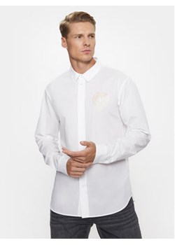Versace Jeans Couture Koszula 75GALYS2 Biały Regular Fit ze sklepu MODIVO w kategorii Koszule męskie - zdjęcie 168521449
