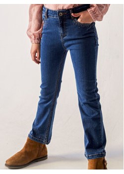 Mayoral Jeansy 7.507 Niebieski Regular Fit ze sklepu MODIVO w kategorii Spodnie dziewczęce - zdjęcie 168521568