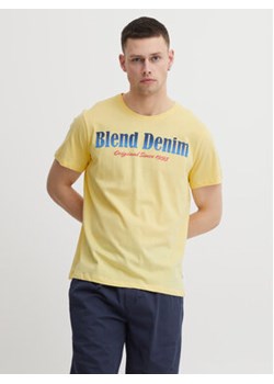 Blend T-Shirt 20715332 Żółty Regular Fit ze sklepu MODIVO w kategorii T-shirty męskie - zdjęcie 168521606