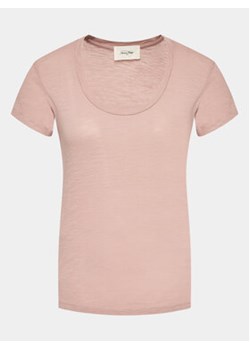 American Vintage T-Shirt Jacksonville JAC48VH23 Różowy Regular Fit ze sklepu MODIVO w kategorii Bluzki damskie - zdjęcie 168522547