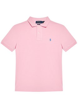 Polo Ralph Lauren Polo Custom 323547926013 Różowy Slim Fit ze sklepu MODIVO w kategorii T-shirty chłopięce - zdjęcie 168522638