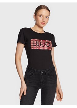 Liu Jo T-Shirt WA3467 JS923 Czarny Regular Fit ze sklepu MODIVO w kategorii Bluzki damskie - zdjęcie 168522997
