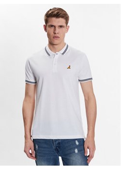 Brave Soul Polo MPS-131KANOHB Biały Regular Fit ze sklepu MODIVO w kategorii T-shirty męskie - zdjęcie 168523106