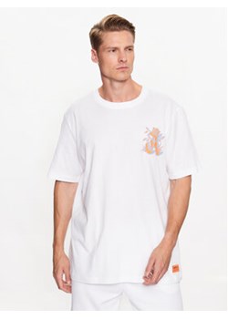 adidas T-Shirt Graphic Glide T-Shirt IB1403 Biały Loose Fit ze sklepu MODIVO w kategorii T-shirty męskie - zdjęcie 168523116