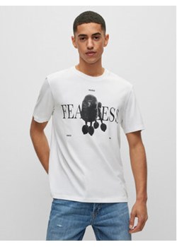 Hugo T-Shirt 50491814 Biały Relaxed Fit ze sklepu MODIVO w kategorii T-shirty męskie - zdjęcie 168523647