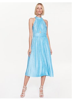 YAS Sukienka 26029815 Niebieski Regular Fit ze sklepu MODIVO w kategorii Sukienki - zdjęcie 168523905