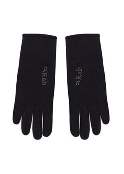 Rab Rękawiczki Damskie Power Stretch Pro Gloves QAG-48 Czarny ze sklepu MODIVO w kategorii Rękawiczki damskie - zdjęcie 168524126