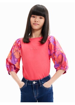 Desigual Bluzka 23WGTK13 Różowy Regular Fit ze sklepu MODIVO w kategorii Bluzki dziewczęce - zdjęcie 168524919