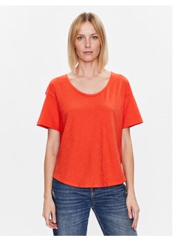 United Colors Of Benetton T-Shirt 3BVXD1033 Pomarańczowy Relaxed Fit ze sklepu MODIVO w kategorii Bluzki damskie - zdjęcie 168525037
