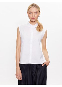 Seidensticker Koszula 60.127406 Biały Slim Fit ze sklepu MODIVO w kategorii Koszule damskie - zdjęcie 168525289