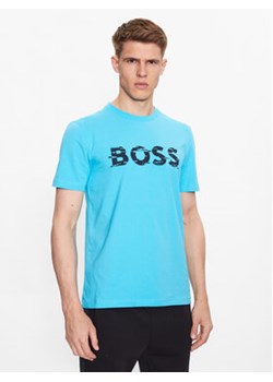 Boss T-Shirt 50483730 Niebieski Regular Fit ze sklepu MODIVO w kategorii T-shirty męskie - zdjęcie 168525585
