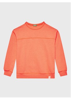 United Colors Of Benetton Bluza 3UHRC10BB Pomarańczowy Regular Fit ze sklepu MODIVO w kategorii Bluzy chłopięce - zdjęcie 168525639