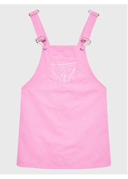 Guess Sukienka codzienna J3GK00 WFGB0 Różowy Regular Fit ze sklepu MODIVO w kategorii Sukienki dziewczęce - zdjęcie 168525755