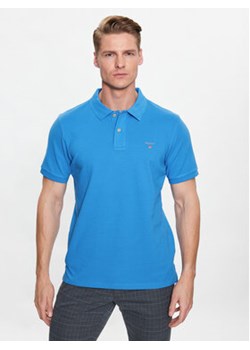 Gant Polo Original Pique 2201 Niebieski Regular Fit ze sklepu MODIVO w kategorii T-shirty męskie - zdjęcie 168525807