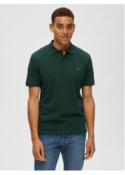 Selected Homme Polo 16087839 Zielony Regular Fit ze sklepu MODIVO w kategorii T-shirty męskie - zdjęcie 168525889