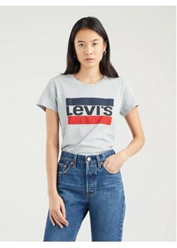 Levi's® T-Shirt The Perfect Tee 173691687 Szary Regular Fit ze sklepu MODIVO w kategorii Bluzki damskie - zdjęcie 168526148