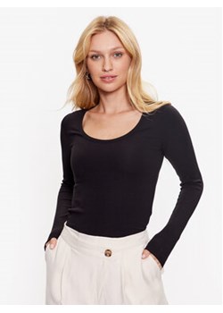Calvin Klein Bluzka K20K205726 Czarny Slim Fit ze sklepu MODIVO w kategorii Bluzki damskie - zdjęcie 168526277