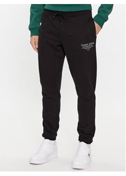 Tommy Jeans Spodnie dresowe Entry Graphic DM0DM18357 Czarny Slim Fit ze sklepu MODIVO w kategorii Spodnie męskie - zdjęcie 168526516
