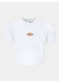 Dickies T-Shirt Maple Valley DK0A4XPOWHX Biały Regular Fit ze sklepu MODIVO w kategorii Bluzki damskie - zdjęcie 168526779