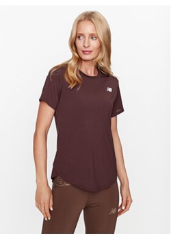 New Balance T-Shirt Accelerate Short Sleeve Top WT23222 Czerwony Regular Fit ze sklepu MODIVO w kategorii Bluzki damskie - zdjęcie 168526907