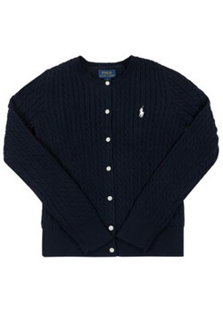 Polo Ralph Lauren Kardigan 313543047 Granatowy Regular Fit ze sklepu MODIVO w kategorii Swetry dziewczęce - zdjęcie 168527377