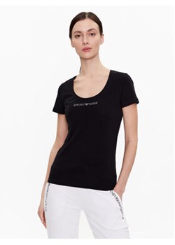 Emporio Armani Underwear T-Shirt 163377 3R223 00020 Czarny Regular Fit ze sklepu MODIVO w kategorii Bluzki damskie - zdjęcie 168527429