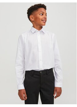 Jack&Jones Junior Koszula Joe 12252680 Biały Regular Fit ze sklepu MODIVO w kategorii Koszule chłopięce - zdjęcie 168527827