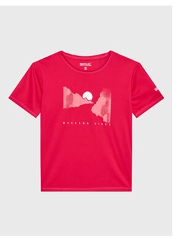 Regatta T-Shirt Alvarado VII RKT143 Różowy Regular Fit ze sklepu MODIVO w kategorii Bluzki dziewczęce - zdjęcie 168527946