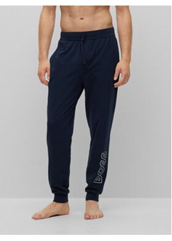 Boss Spodnie piżamowe 50481199 Granatowy Regular Fit ze sklepu MODIVO w kategorii Spodnie męskie - zdjęcie 168527965