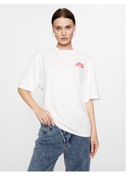 Hugo T-Shirt Dalonia 50502310 Biały Relaxed Fit ze sklepu MODIVO w kategorii Bluzki damskie - zdjęcie 168528267