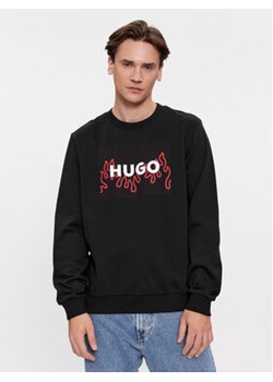 Hugo Bluza Duragol 50506990 Czarny Regular Fit ze sklepu MODIVO w kategorii Bluzy męskie - zdjęcie 168528336