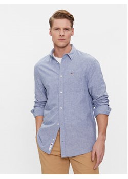 Tommy Jeans Koszula DM0DM18962 Niebieski Regular Fit ze sklepu MODIVO w kategorii Koszule męskie - zdjęcie 168528487