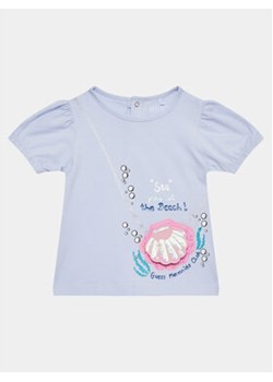 Guess T-Shirt K3GI19 K6YW1 Niebieski Regular Fit ze sklepu MODIVO w kategorii Koszulki niemowlęce - zdjęcie 168528805