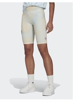 adidas Szorty sportowe Allover HL6602 Pomarańczowy Extra Slim Fit ze sklepu MODIVO w kategorii Szorty - zdjęcie 168529295