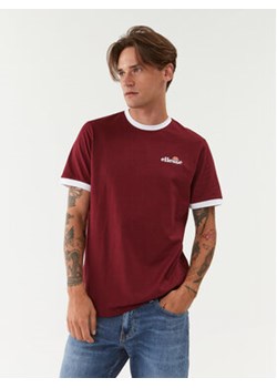 Ellesse T-Shirt SHL10164 Bordowy Regular Fit ze sklepu MODIVO w kategorii T-shirty męskie - zdjęcie 168529405