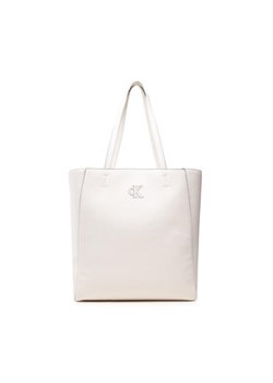 Calvin Klein Torebka Minimal Monogram Shopper32 K60K609292 Beżowy ze sklepu MODIVO w kategorii Torby Shopper bag - zdjęcie 168530087