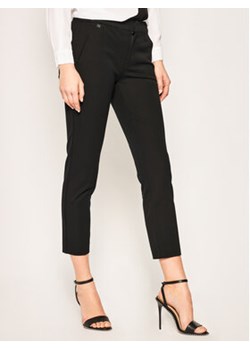 Lauren Ralph Lauren Spodnie materiałowe 200747991001 Czarny Slim Fit ze sklepu MODIVO w kategorii Spodnie damskie - zdjęcie 168531167