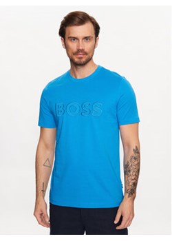 Boss T-Shirt 50486200 Niebieski Regular Fit ze sklepu MODIVO w kategorii T-shirty męskie - zdjęcie 168531268