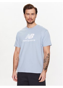 New Balance T-Shirt MT31541 Niebieski Relaxed Fit ze sklepu MODIVO w kategorii T-shirty męskie - zdjęcie 168531368