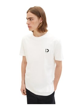 Tom Tailor Denim T-Shirt 1037205 Biały Regular Fit ze sklepu MODIVO w kategorii T-shirty męskie - zdjęcie 168531609